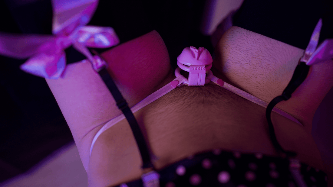 Om at komme i bur 🎀🔐 - Chastity for sissies